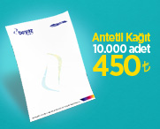 Antetli Kağıt Kampanya 10000 Adet 450 Tl